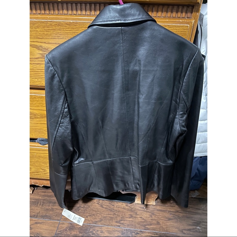 Apt 9 Lambskin Leather Jacket - Picture 5 of 5